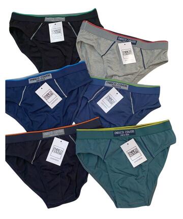 Slip uomo in cotone elasticizzato Enrico Coveri ES1324