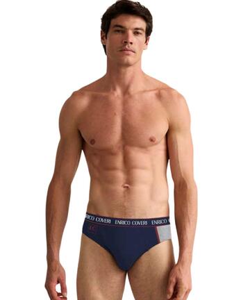 Slip uomo in cotone elasticizzato Enrico Coveri ES1329