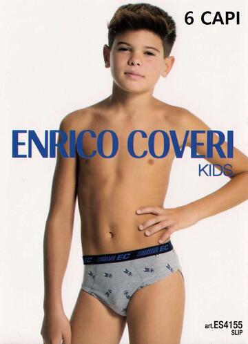 Трусики для мальчиков из эластичного хлопка Enrico Coveri ES4155 - CIAM Centro Ingrosso Abbigliamento