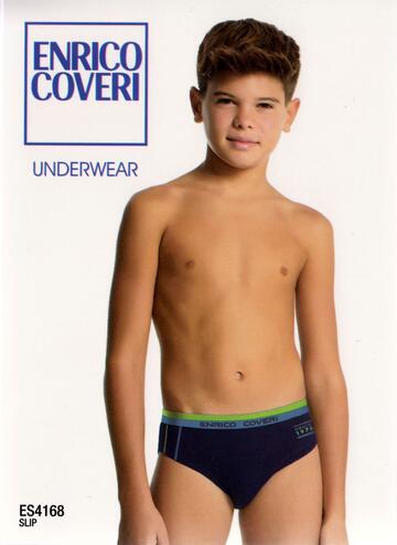 Slip ragazzo in cotone elasticizzato Enrico Coveri ES4168 - CIAM Centro Ingrosso Abbigliamento