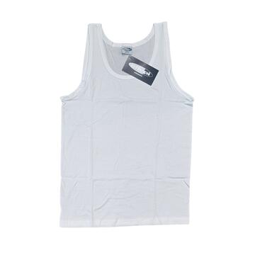 Débardeur homme épaule large en coton Effepi 871 BLANC - CIAM Centro Ingrosso Abbigliamento