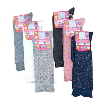 LONG SOCKS FOR GIRLS WARM COTTON COVERI AURORA - CIAM Centro Ingrosso Abbigliamento