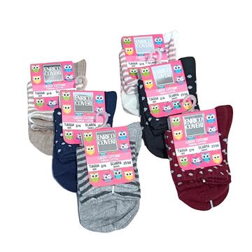 SHORT SOCKS FOR GIRLS IN WARM COTTON ENRICO COVERI GINEVRA - CIAM Centro Ingrosso Abbigliamento