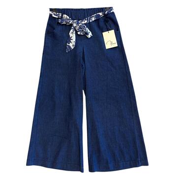 FLORA FL3022 СТРЕЙЧ БРЮКИ ПАЛАЦЦО - CIAM Centro Ingrosso Abbigliamento