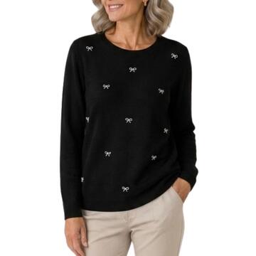Maglioncino girocollo donna fiocchi Flora 79674