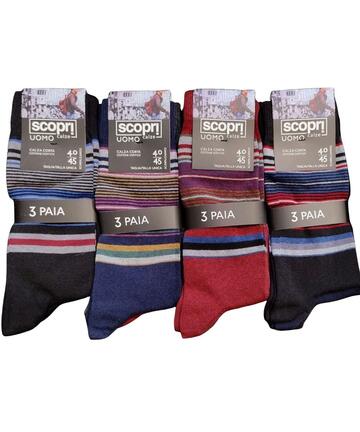 Men's short socks in warm cotton Discover Prisco Ferrara - CIAM Centro Ingrosso Abbigliamento