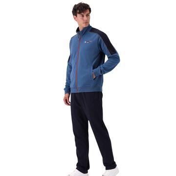 FRATELLI CAMPAGNOLO 77581 SURVÊTEMENT DE SURVÊTEMENT FERMETURE ÉCLAIR EN COTON BROSSÉ POUR HOMME - CIAM Centro Ingrosso Abbigliamento