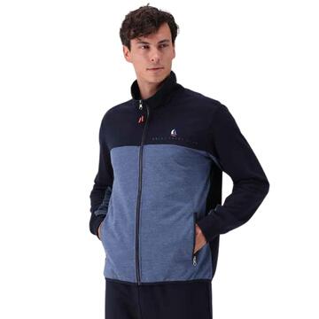 FRATELLI CAMPAGNOLO 77582 SURVÊTEMENT DE SURVÊTEMENT FERMETURE ÉCLAIR EN COTON BROSSÉ POUR HOMME - CIAM Centro Ingrosso Abbigliamento