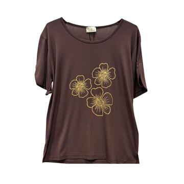 T-SHIRT DONNA MANICA CORTA FLORA 15/134&nbsp; - CIAM Centro Ingrosso Abbigliamento