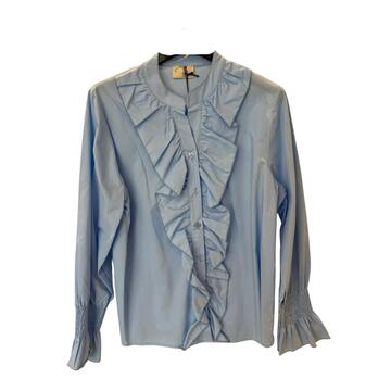 CAMICIA DONNA IN COTONE MANICA LUNGA FLORA 85835&nbsp;