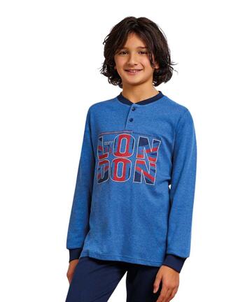 Pigiama da ragazzo in caldo cotone Il Granchietto GP4137 - CIAM Centro Ingrosso Abbigliamento