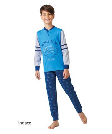 Pigiama da bambino in jersey di cotone Il Granchietto GP4145