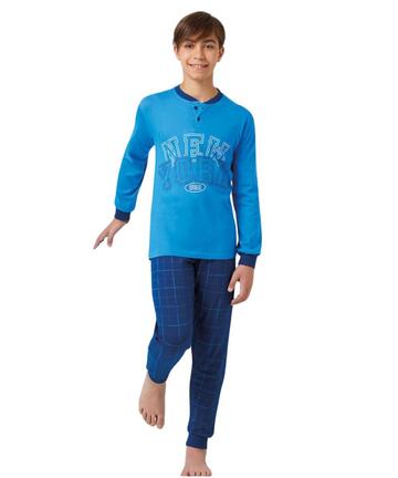 Pigiama da ragazzo in jersey di cotone Il Granchietto GP4152