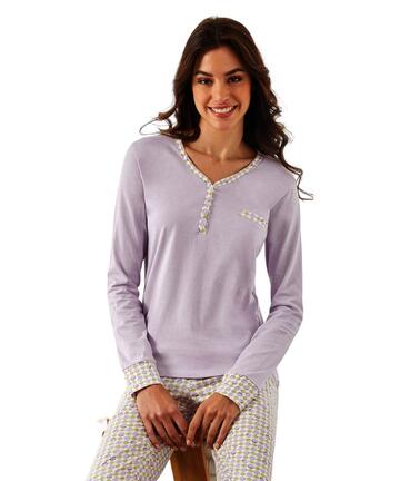 Pigiama donna in jersey di cotone Il Granchio Lady GP5120