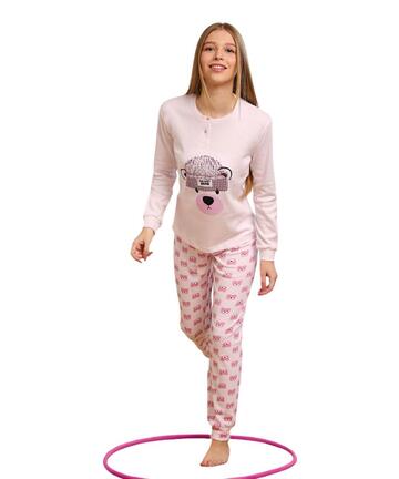 Pigiama da ragazza in CALDO cotone Il Granchietto GP7116 - CIAM Centro Ingrosso Abbigliamento