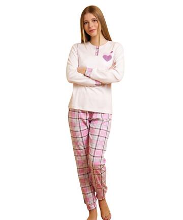 Pigiama da ragazza in CALDO cotone Il Granchietto GP7118 - CIAM Centro Ingrosso Abbigliamento