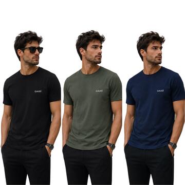 T-shirt uomo basic a manica corta Gaud&igrave;&nbsp;GAU1UTS03