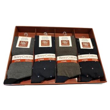 Calzini LUNGHI uomo in filo di Scozia Henry Cotton's HM311 - CIAM Centro Ingrosso Abbigliamento