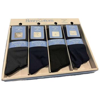 Calzettone LUNGO uomo in viscosa elasticizzata Henry Cotton's HV203