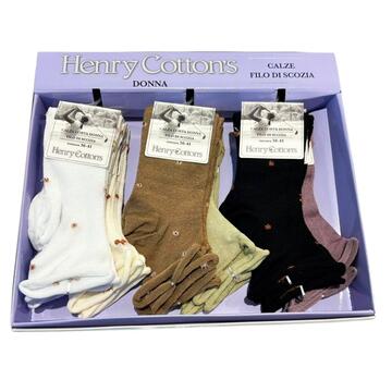 Calzino corto donna in filo di Scozia Henry Cotton's HF440