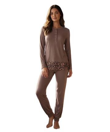 Pigiama donna in viscosa pesante Intimami ID1532