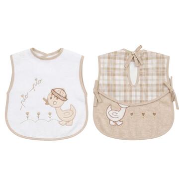 GREMBIULE MANGIAPAPPA NEONATO SMANICATO IRGE IR599