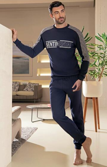 Pigiama homewear uomo in cotone caldo Intimami IU300 - CIAM Centro Ingrosso Abbigliamento