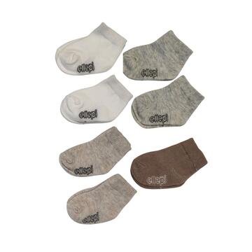 Lot de 7 chaussettes Ellepi pour nouveau-né IX4024 - CIAM Centro Ingrosso Abbigliamento