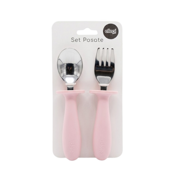 Set posate da bambino in silicone Ellepi IX4064&nbsp;&nbsp;