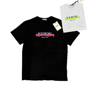 T-SHIRT HOMME À IMPRIMÉ ICEBERG ICE3MTS01 - CIAM Centro Ingrosso Abbigliamento