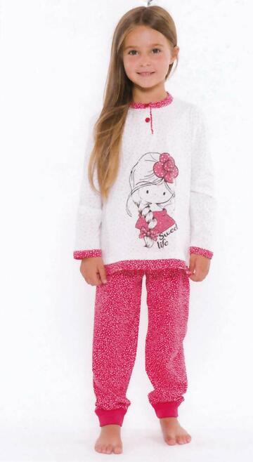 Pigiama bambina in cotone Gary L20002 Tg.3/7 anni - CIAM Centro Ingrosso Abbigliamento