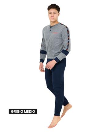 Pigiama da ragazzo in caldo cotone Lotto LP4208 - CIAM Centro Ingrosso Abbigliamento