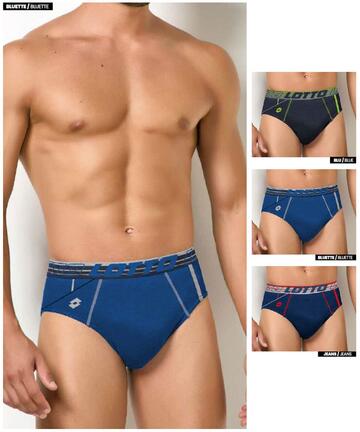 Slip uomo in cotone elasticizzato Lotto LS1353 - CIAM Centro Ingrosso Abbigliamento