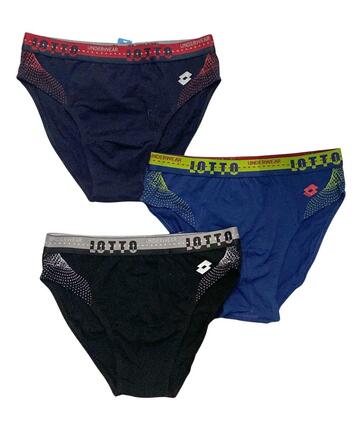 Slip uomo in cotone elasticizzato Lotto LS1365 - CIAM Centro Ingrosso Abbigliamento