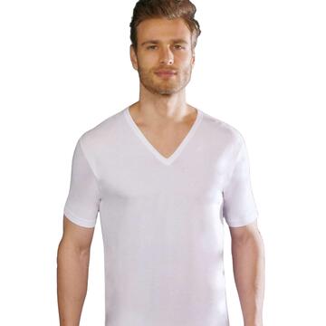 T-SHIRT UOMO SCOLLO V MANICA CORTA LIABEL 3828 1053N - CIAM Centro Ingrosso Abbigliamento