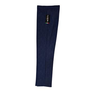 PANTALONE DONNA GESSATO LOOK MANTO