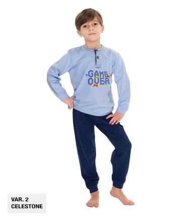 Pigiama da bambino in CALDO cotone Martellina M2002 - CIAM Centro Ingrosso Abbigliamento