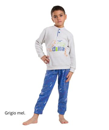 Pigiama da bambino in CALDO cotone lanato Martellina M2011 - CIAM Centro Ingrosso Abbigliamento