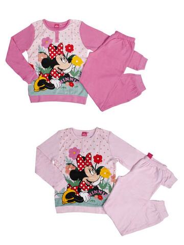 Pigiama da bambina in jersey di CALDO cotone Disney Minnie MIN1509 - CIAM Centro Ingrosso Abbigliamento