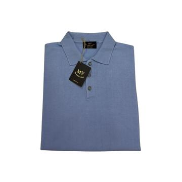 POLO HOMME À MANCHES LONGUES EN COTON MV GRINTA 903 - CIAM Centro Ingrosso Abbigliamento