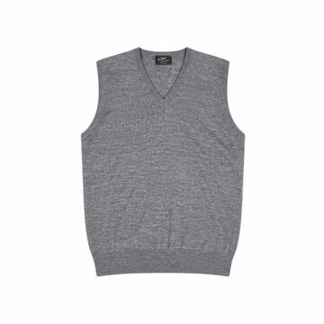 GILET UOMO SMANICATO MISTO LANA MERINO MV MS181