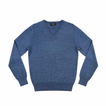 MAGLIA UOMO SCOLLO V MISTO LANA MERINO MV MS60