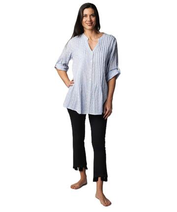 CAMICIA DONNA IN COTONE SANGALLO MARILA MELANIA &nbsp; - CIAM Centro Ingrosso Abbigliamento