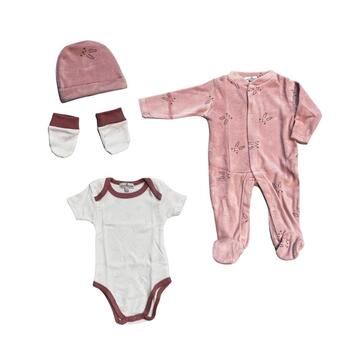 SET 4 PEZZI NEONATO NAZARENO GABRIELLI NG3590 - CIAM Centro Ingrosso Abbigliamento