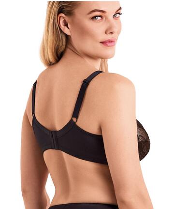 Reggiseno senza ferretto in microfibra e pizzo Infiore Classic New Piuma