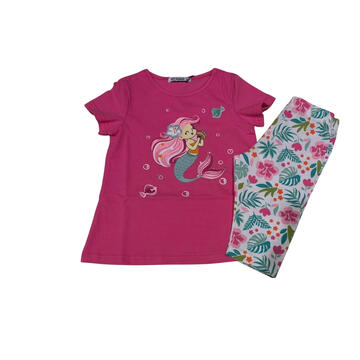 SAISON PROCHAINE 26308 ENSEMBLE CYCLISME SHORT POUR FILLE (3-7 ans) - CIAM Centro Ingrosso Abbigliamento