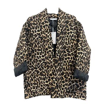 PIUMINO DONNA TRAPUNTATO ANIMALIER FIORENZA AMADORI P24598 - CIAM Centro Ingrosso Abbigliamento