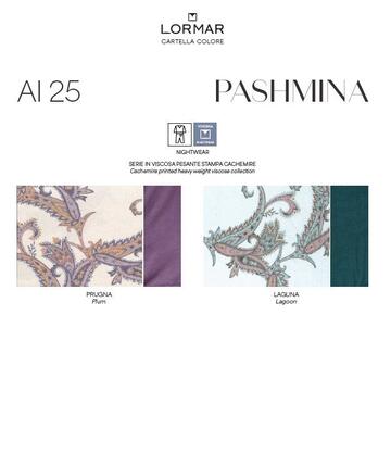 Lormar Pashmina PAS633823 Schweres Viskose-Nachthemd mit Muster - CIAM Centro Ingrosso Abbigliamento