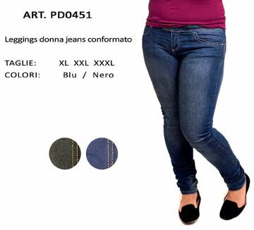 Leggings conformato donna Gladys PD0451 - CIAM Centro Ingrosso Abbigliamento
