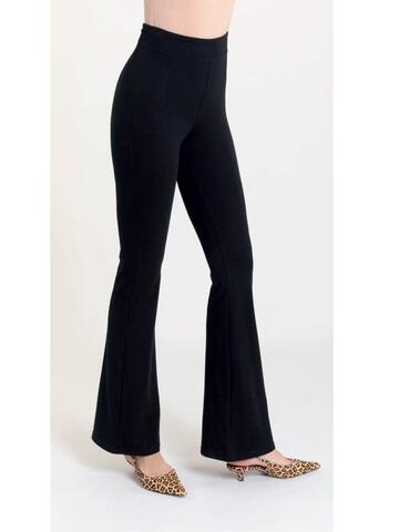 Leggings donna a zampa in micro felpata Gladys PD1938 - CIAM Centro Ingrosso Abbigliamento